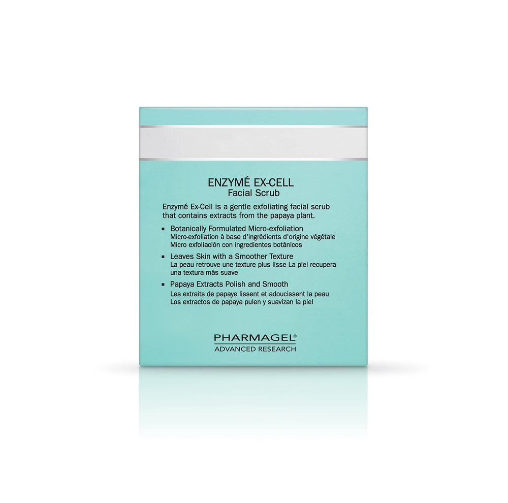 Pharmagel Enzyme Ex-Cell 18oz jar supports consistent exfoliation routines.