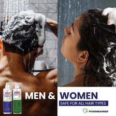 PHARMBANNER Sulfate-free formula label signals gentle care