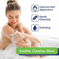 Phat 5.5 Facewash label close-up communicates natural, fragrance-free formula.