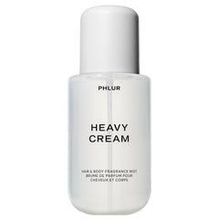 PHLUR Heavy Cream bottle front—sleek design for everyday layering and refreshment.