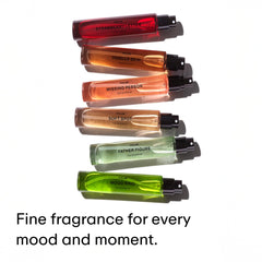 PHLUR Not Your Baby vanilla sandalwood base suggests warm depth.