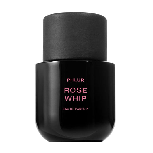 PHLUR Rose Whip bottle front view, ideal for gifting and display.