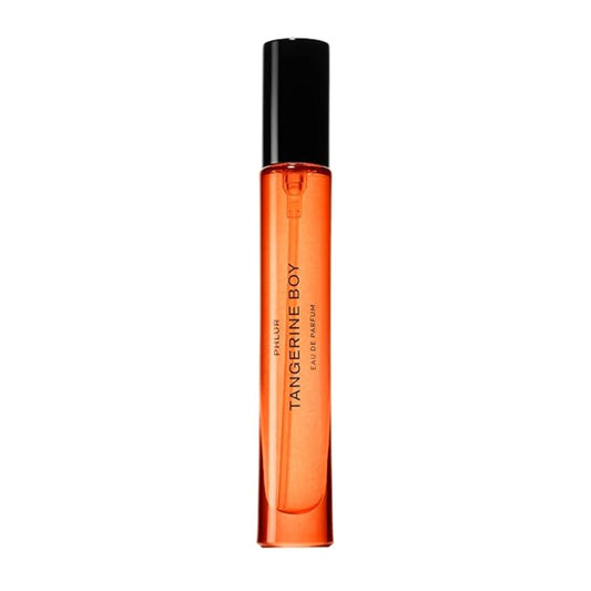 PHLUR Tangerine Boy travel-size bottle ready for on-the-go fragrance.
