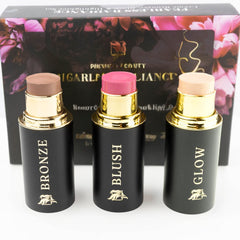 Phoenix Beauty Contour Trio Mocha Cream contour stick for natural warmth and precise definition