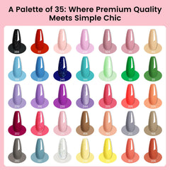 Phoenixy gel colors provide durable, vibrant finishes for DIY home manicures.