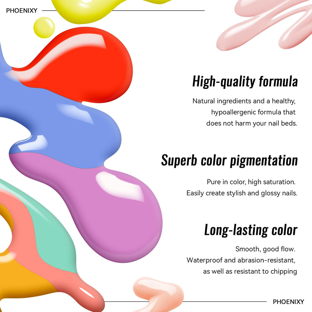 Phoenixy at-home gel manicure session showcases easy DIY results