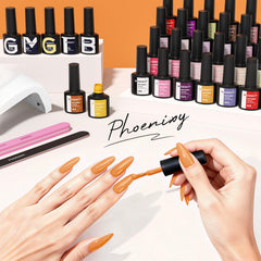 Phoenixy beginner-friendly gel polish for easy at-home use