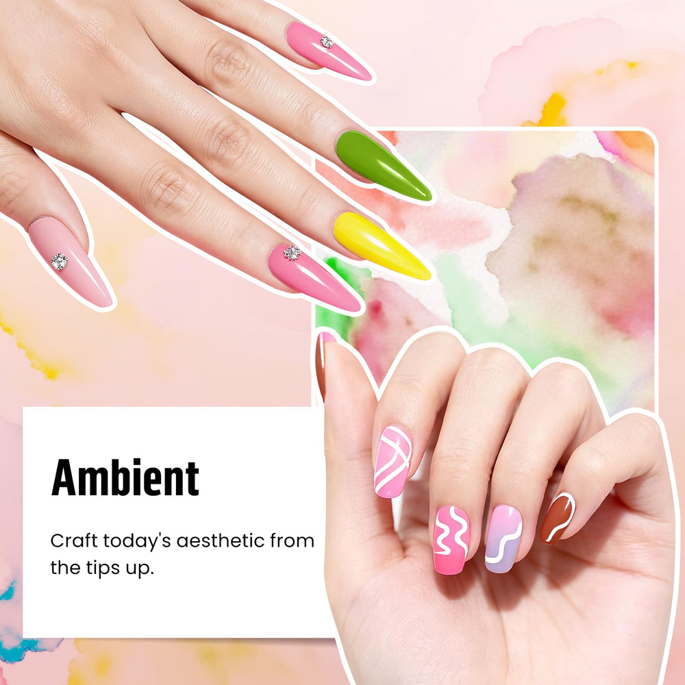 Phoenixy glossy top coat provides high shine and long lasting finish