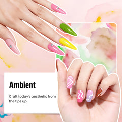 Phoenixy glossy top coat provides high shine and long lasting finish