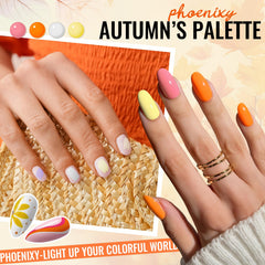 Phoenixy matte top coat creates a sophisticated, velvety manicure.