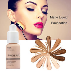 PHOERA Foundation packaging featuring two 30ml bottles for a shared routine.