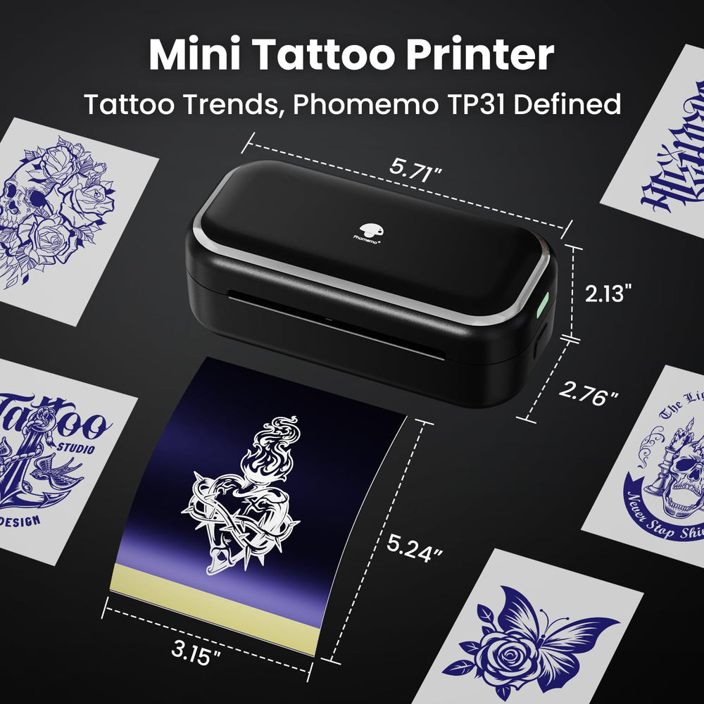 Phomemo TP31 easy operation helps print quickly and transfer designs