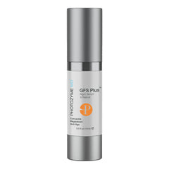 Photozyme GFS Plus Night Serum bottle promises a smoother, brighter complexion.