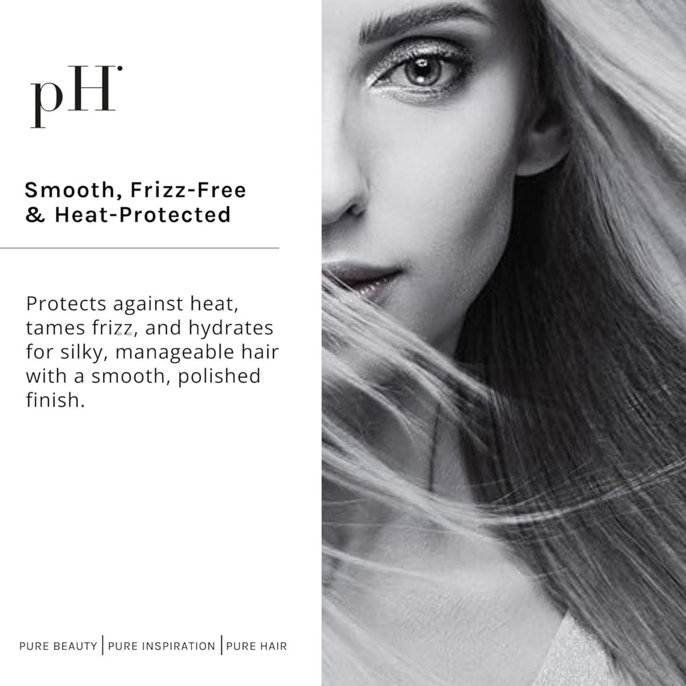 pH PURE HAIR UV defense formula protects color and moisture during styling