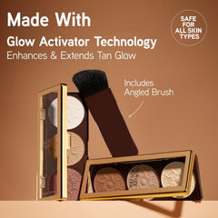 Physicians Formula Bronze Booster angled brush for precise application.