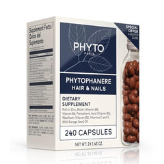 PHYTO Phytophanère capsules daily dose for convenient hair and nails support.