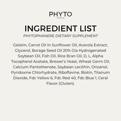 PHYTO Phytophanère lashes close-up illustrating fortified lash appearance.