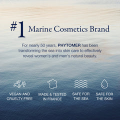 Phytomer Expert Youth Wrinkle Cream closeup on skin showing silky finish