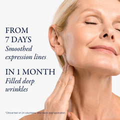Phytomer Expert Youth Wrinkle Cream applied to the face for daily care