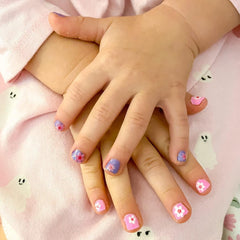Piggy Paint blow-dry tip helps nails dry faster for busy mornings.