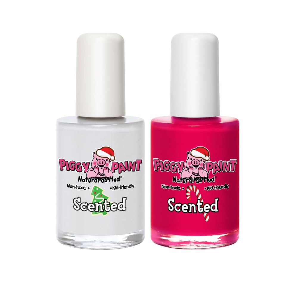 Piggy Paint Scented Frosted Sugar Cookie bottle highlights playful, scented polish.