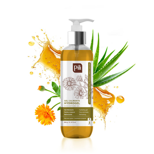 Pili Natural Hydrogel bottle pour for soothing relief and cooling comfort