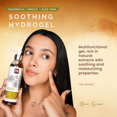 Massage-friendly texture of Pili Natural Hydrogel for relaxing body massages