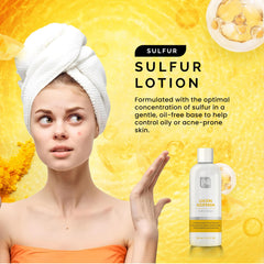 Pili Natural Pili Sulfur Lotion demonstrates fast absorption with non-greasy feel.
