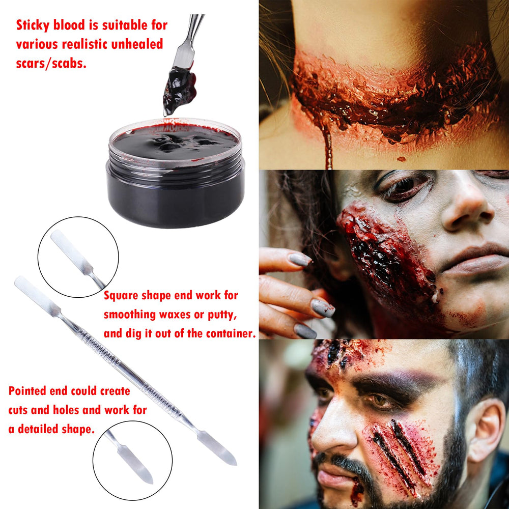 PillyBalla bright red fake blood for fresh wound splashes