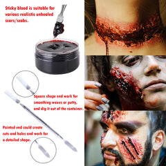 PillyBalla bright red fake blood for fresh wound splashes