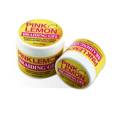 PINK LEMON Braiding Gel provides a glossy, high shine finish.
