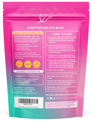 Pink Stork Perineal Care Ritual usage scene illustrating daily soak routine.