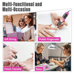 Pinkiou compact storage case keeps bits organized during manicures