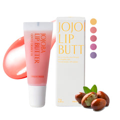 PINKWONDER Jojoba Lip Butter tube with clear orange tint for a fresh glow and hydration