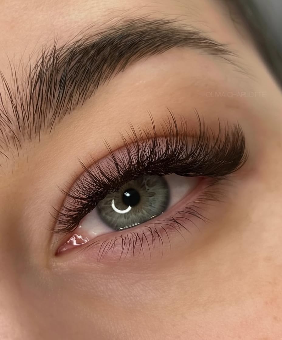 Pinneacle Wispy Promade Fans in black, bold look for quick applications