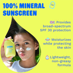 Pipa Sun-Sational unscented texture illustrating a clean, non-greasy mineral formula.