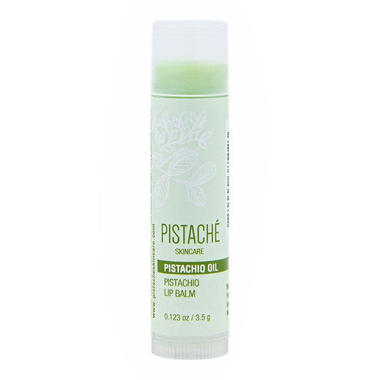 Pistaché Skincare Pistachio Oil Lip Balm tube delivering hydration