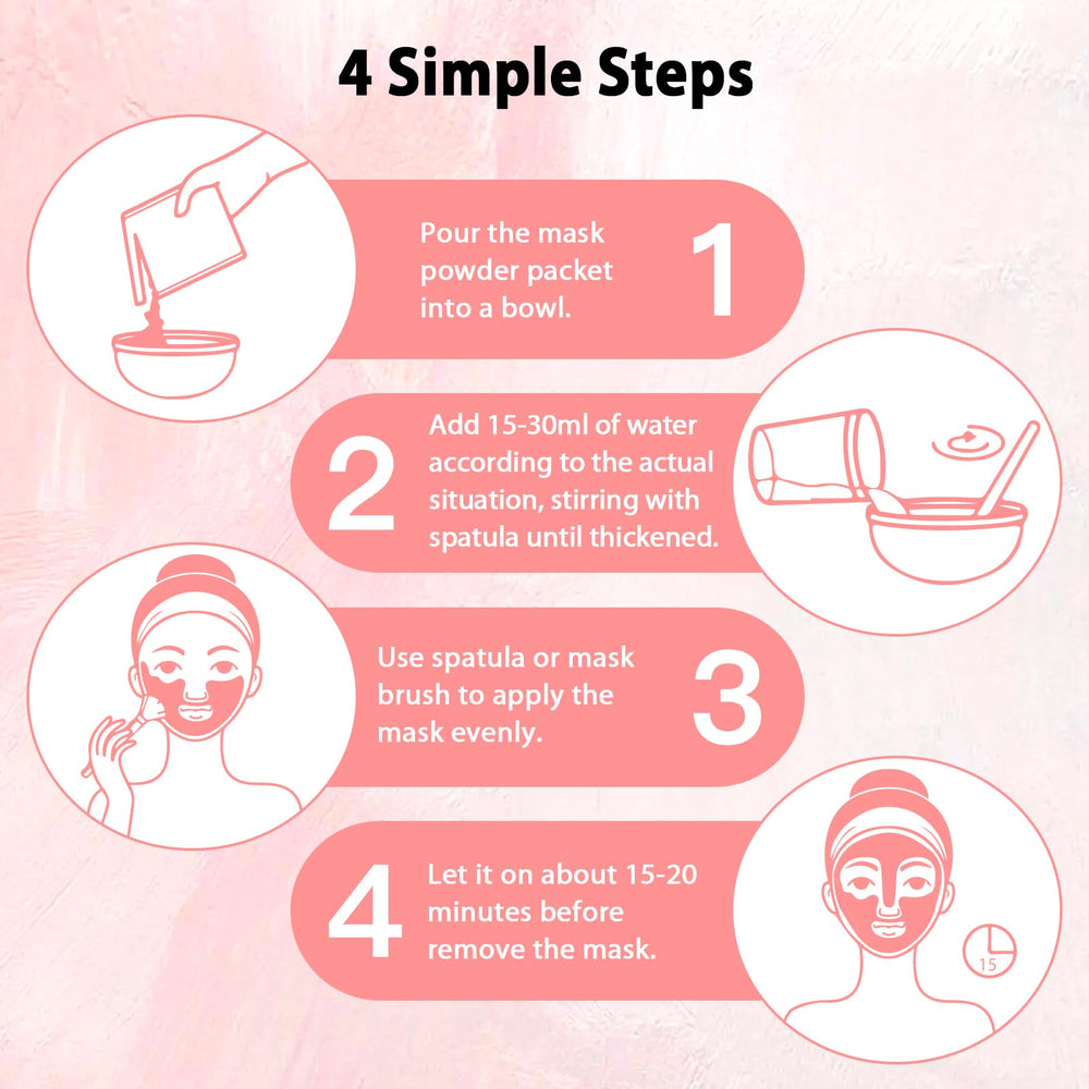 Pjordo Jelly Mask Collagen powder for improved texture