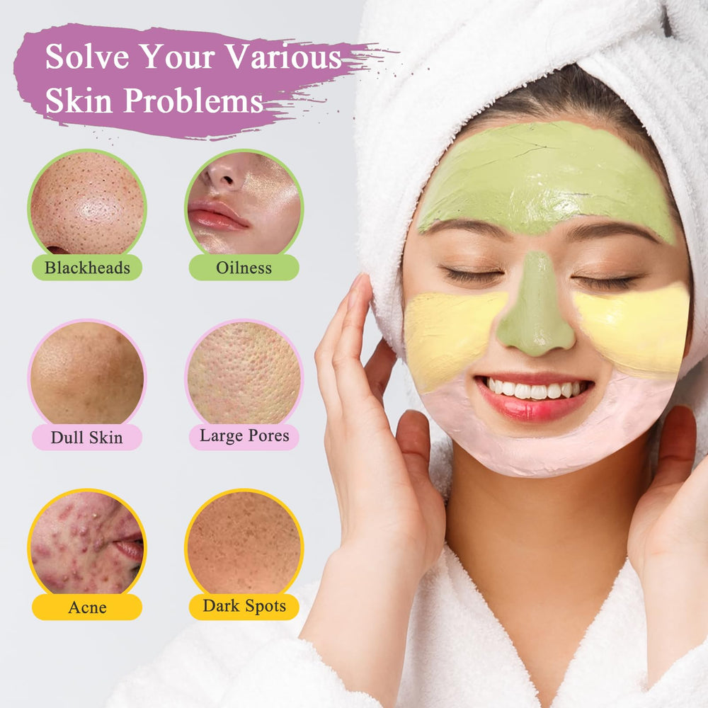 Pjordo turmeric vitamin C mask in use for brightening.