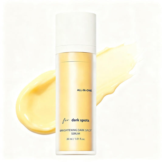 PKQLQ Face & Body Dark Spot Serum bottle for easy nightly use.