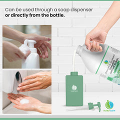 Plainly Earth foaming hand soap suitable for the whole family.