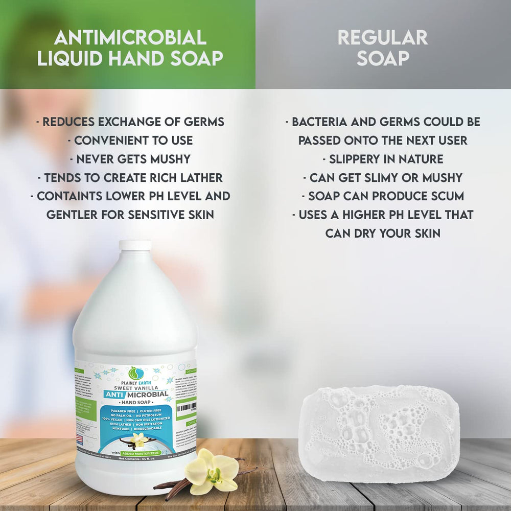 Plainly Earth skin-friendly moisturizing foam on hands after lathering