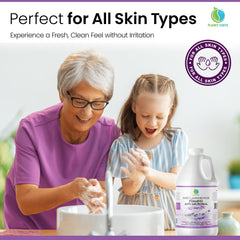 Plainly Earth Sweet Lavender Rose fragrance offers spa-like calm during hand washing.