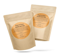 Plant Guru Mango Butter bar shown with smooth texture for soaps.
