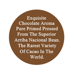 Plant Guru raw cocoa butter bar slice showing creamy consistency for skincare.