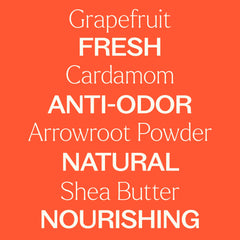Close-up of underarm skin after application looks nourished