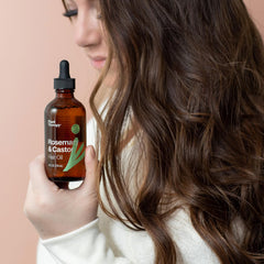 Plant Therapy healthy scalp oil application supports balanced hair growth.