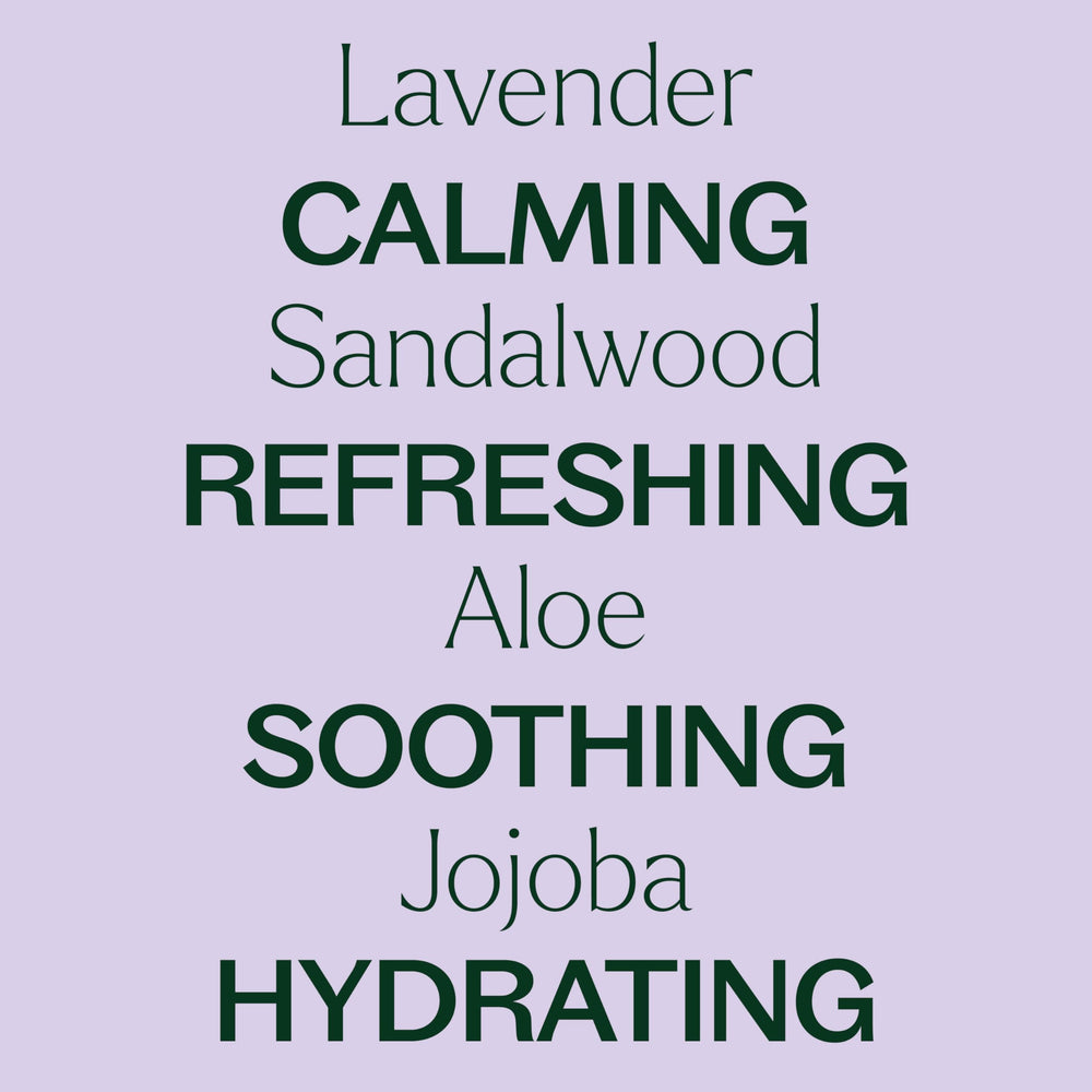 Plant Therapy Lavender Sandalwood ingredients close-up showcasing natural formula