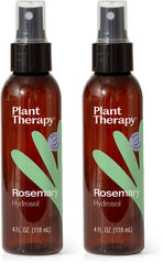 Plant Therapy rosemary hydrosol bottle front view with fresh herbal aroma