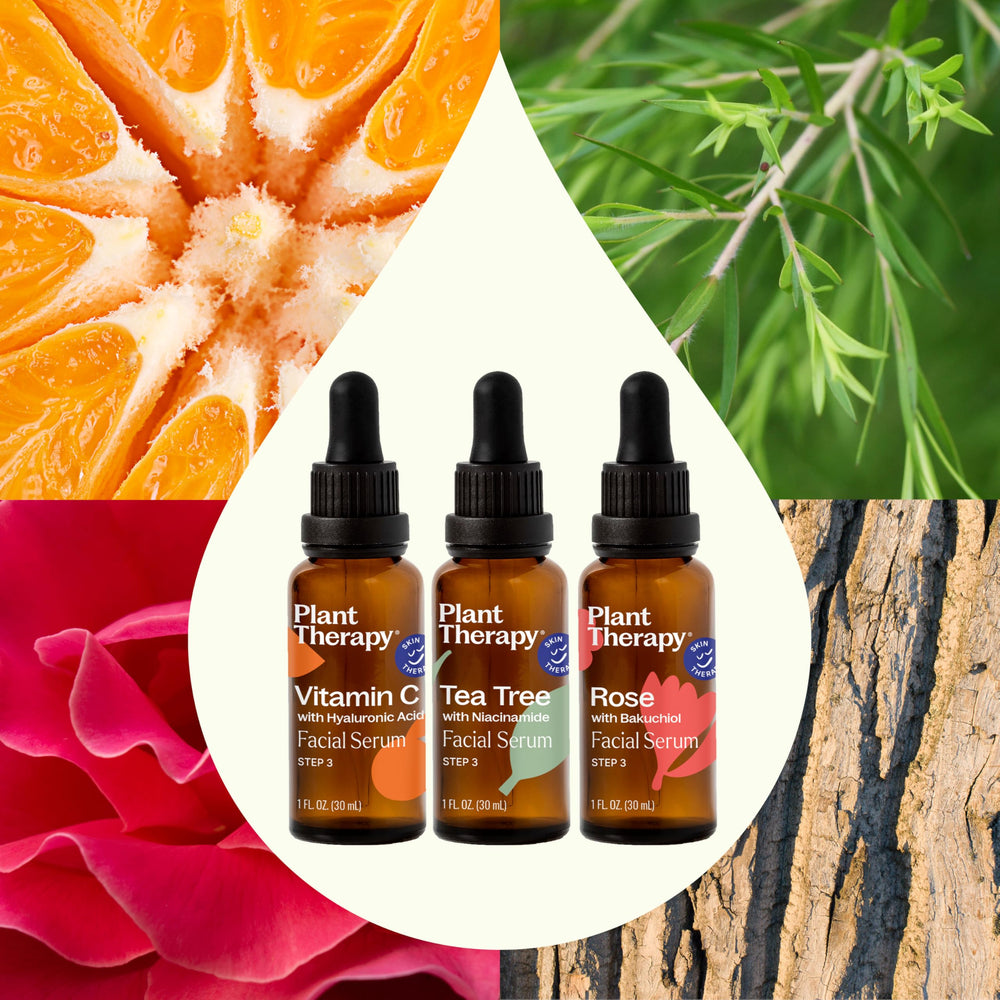 Plant Therapy Vitamin C Hyaluronic Acid serum bottle for hydration and glow